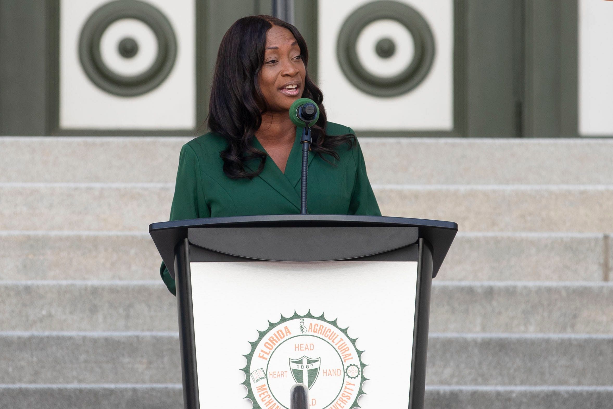 Florida A&M athletic director Angela Suggs - Source: Imagn